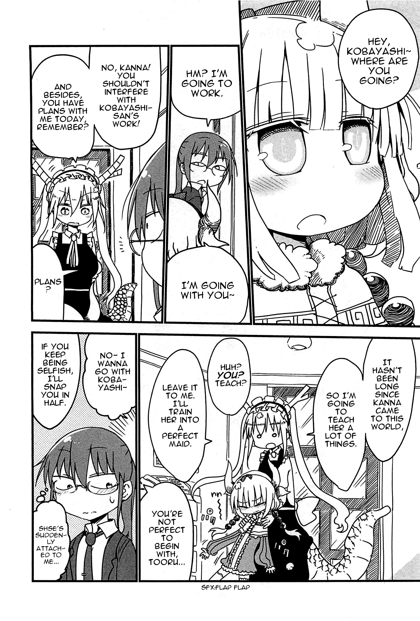 Miss Kobayashi's Dragon Maid - Chapter 7 - Page 2