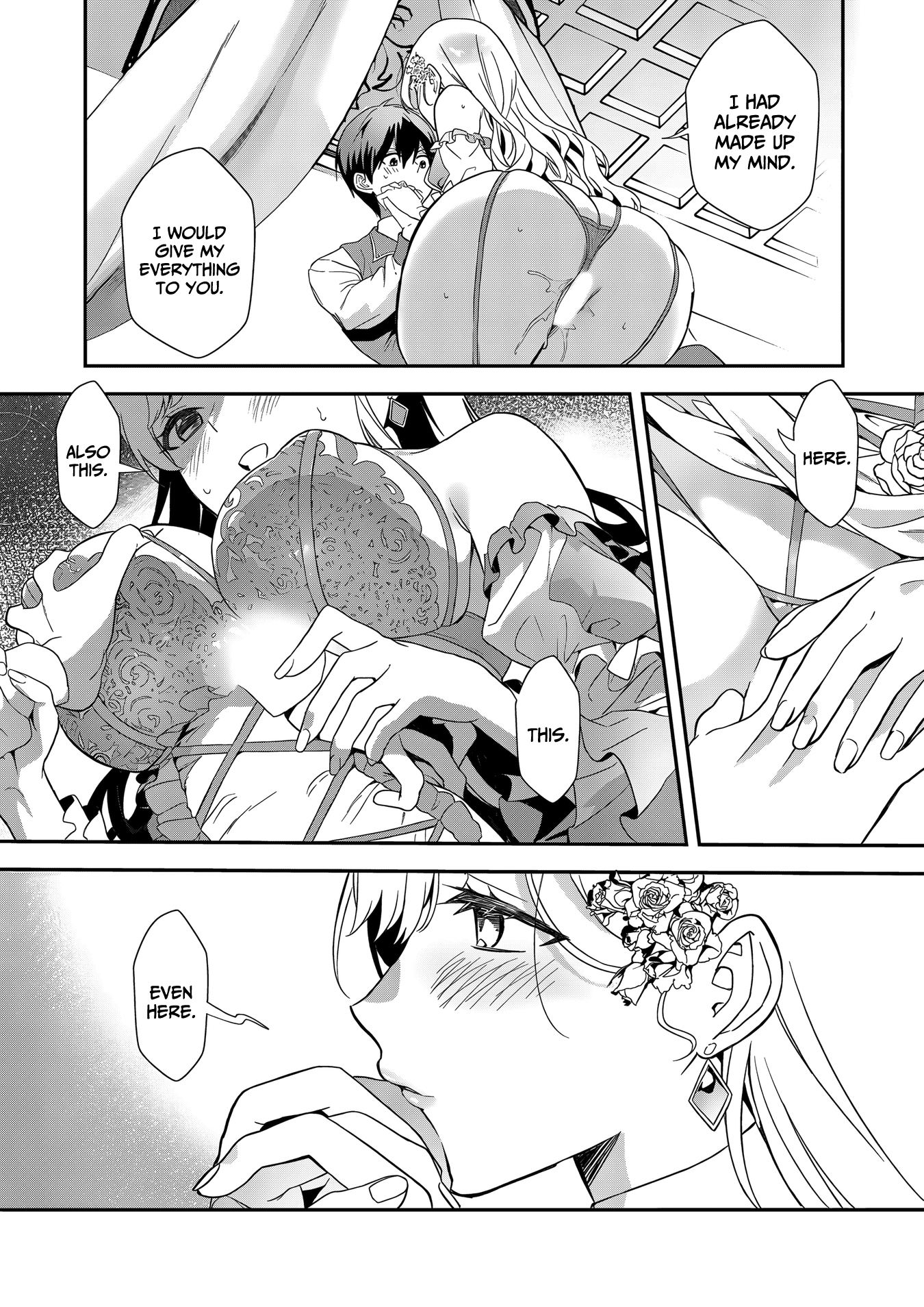 I May Be a Villainess, but Please Make Me Your Sex Slave! - Chapter 16 - Page 9