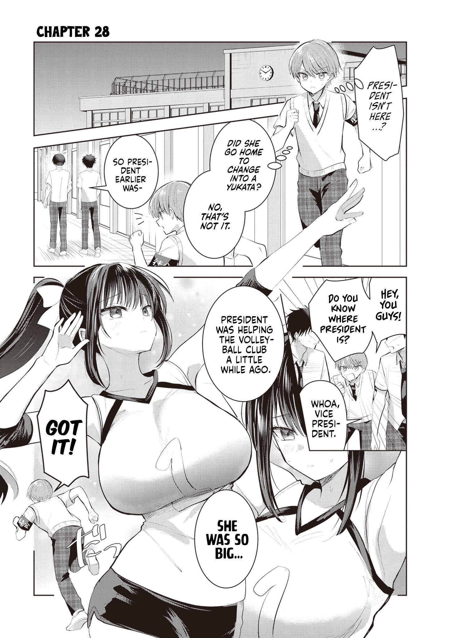 The President Who Can't Say No Wants to Do It Only for Tomoe-Kun - Chapter 28 - Page 2