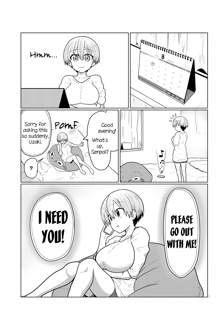 Uzaki-chan Wants to Hang Out! - Chapter 21 - Page 1