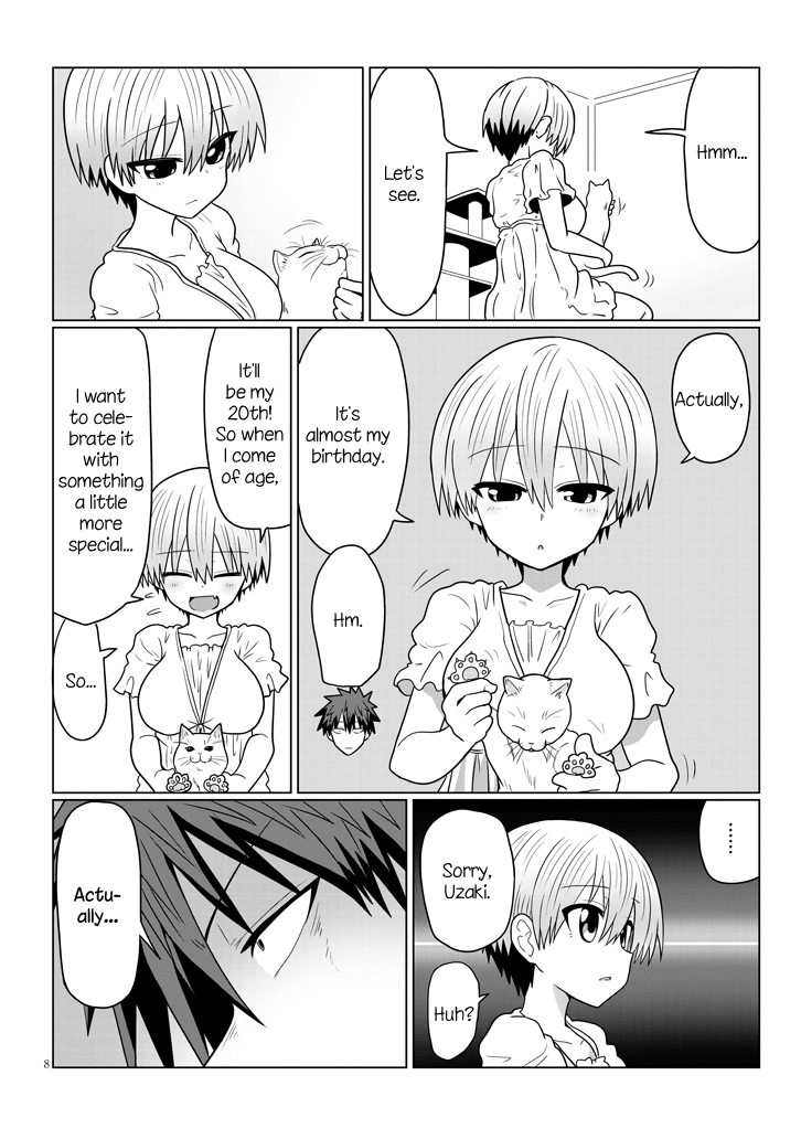 Uzaki-chan Wants to Hang Out! - Chapter 21 - Page 8