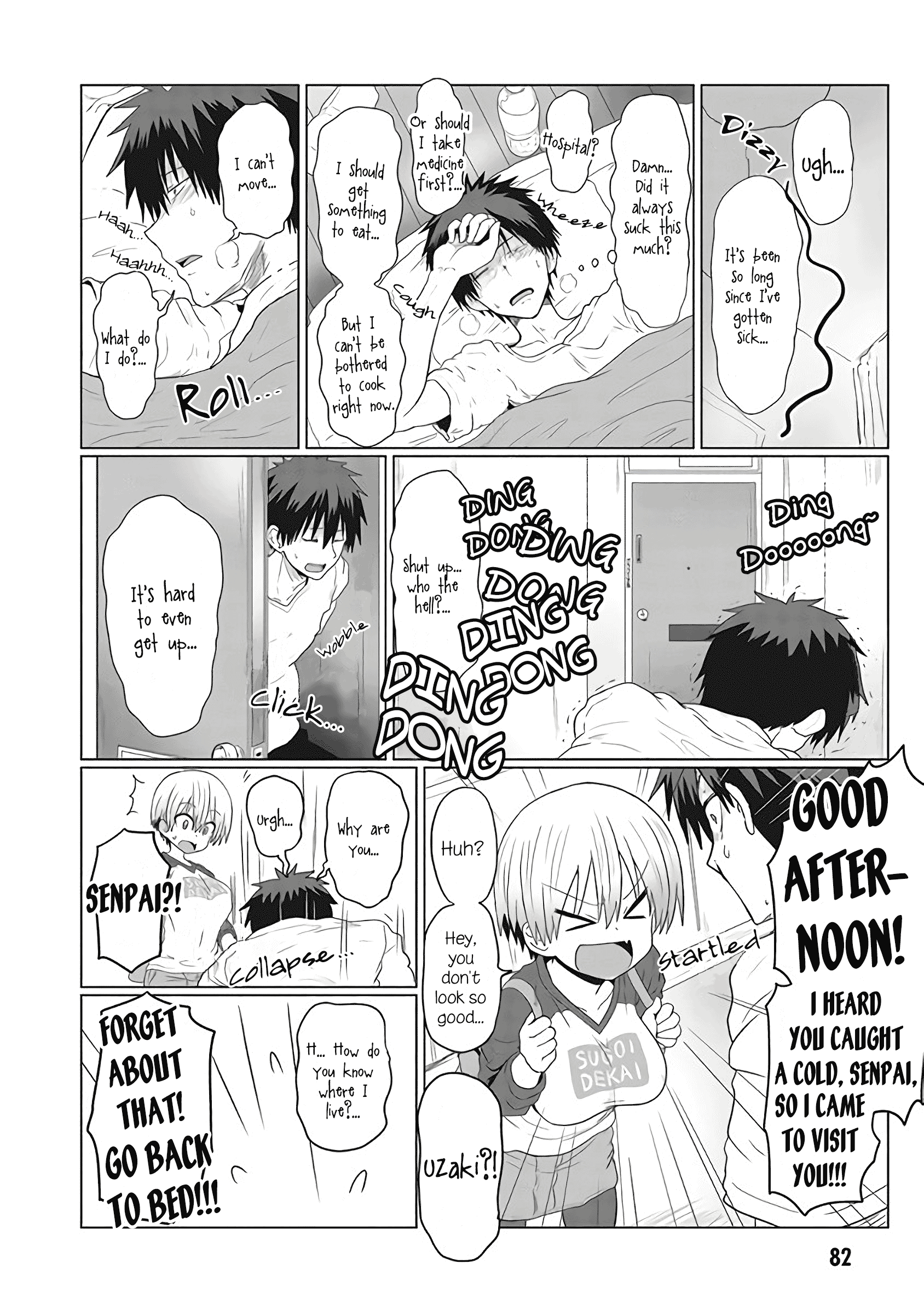 Uzaki-chan Wants to Hang Out! - Chapter 8 - Page 2