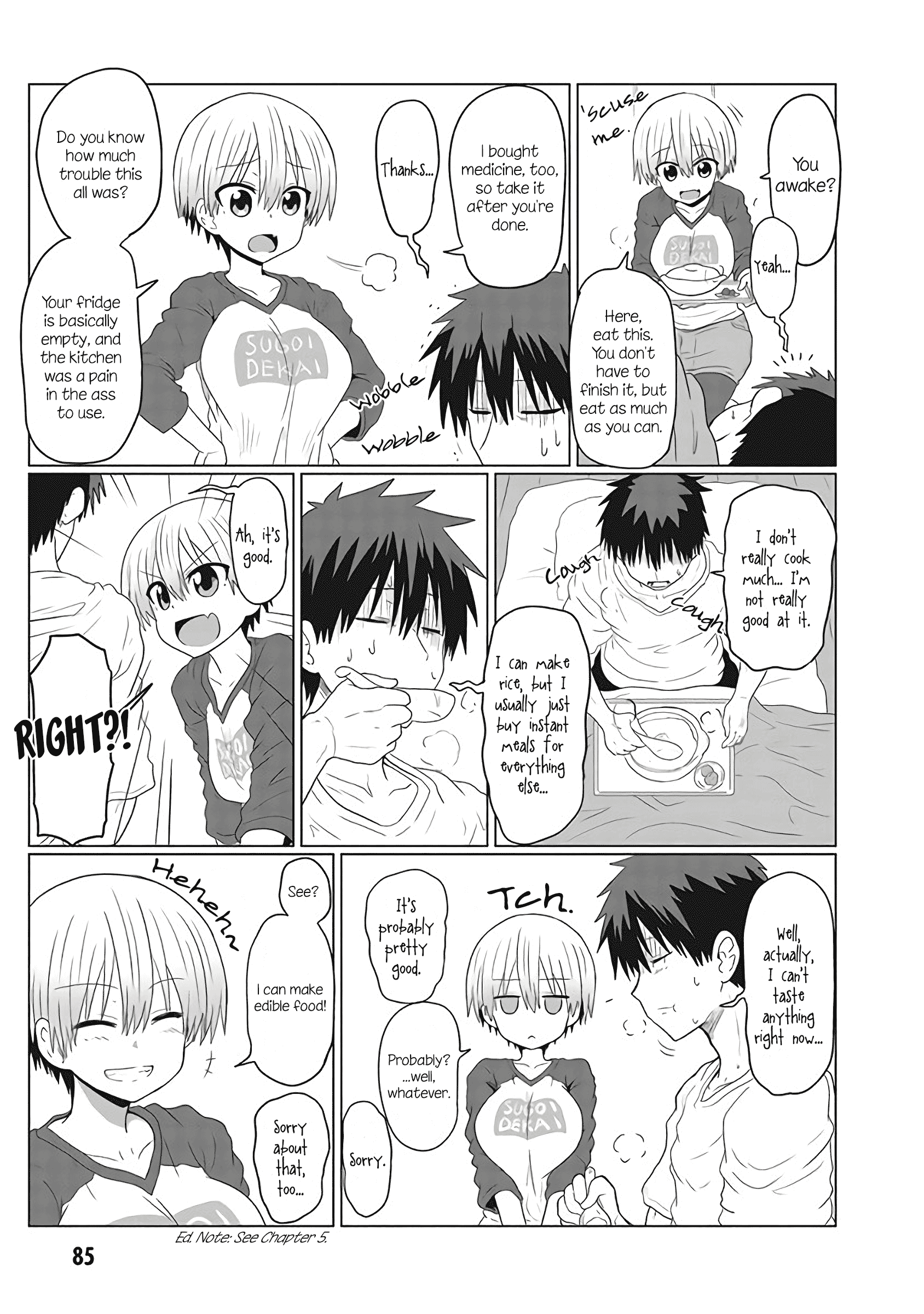 Uzaki-chan Wants to Hang Out! - Chapter 8 - Page 5