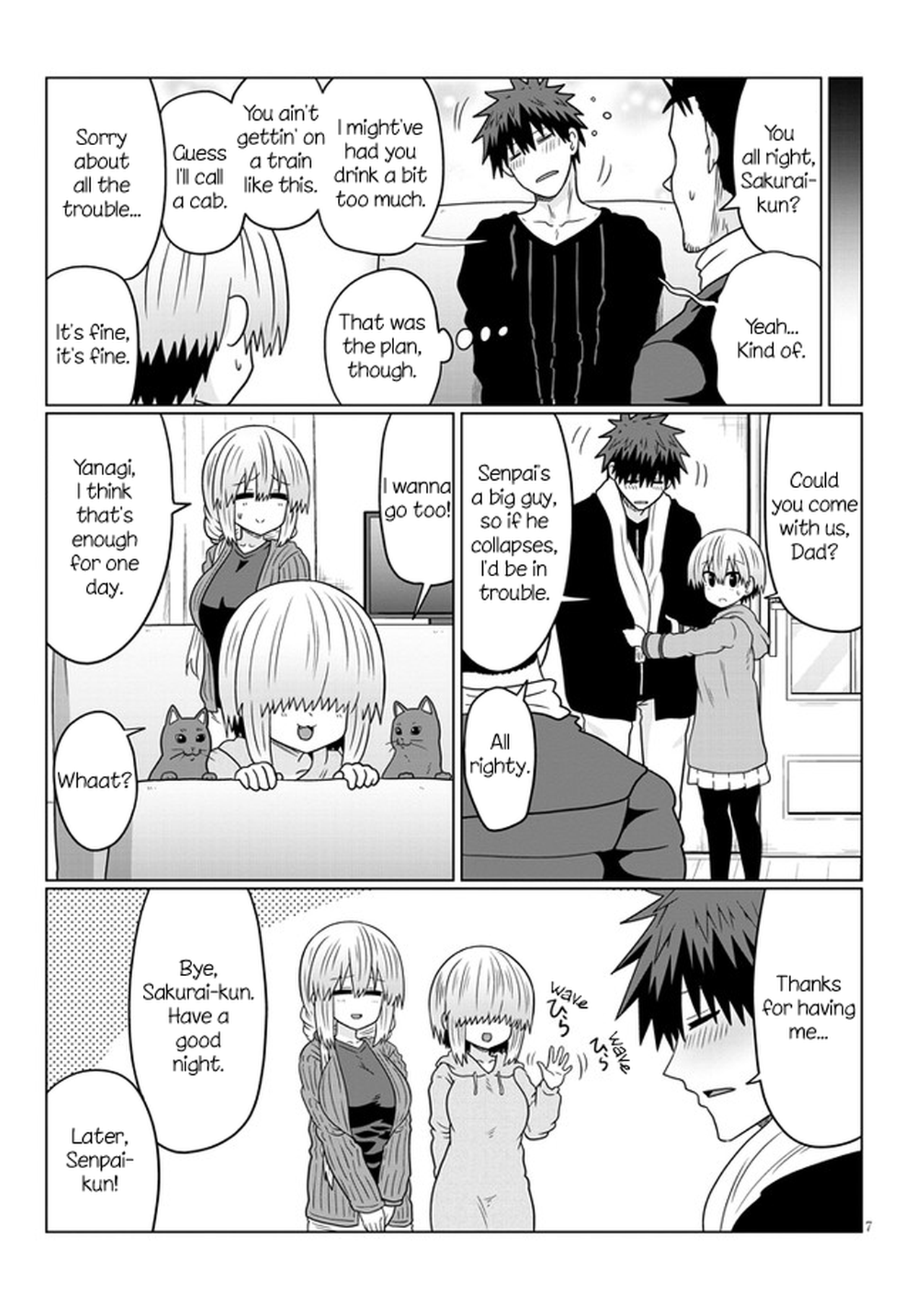 Uzaki-chan Wants to Hang Out! - Chapter 67 - Page 7