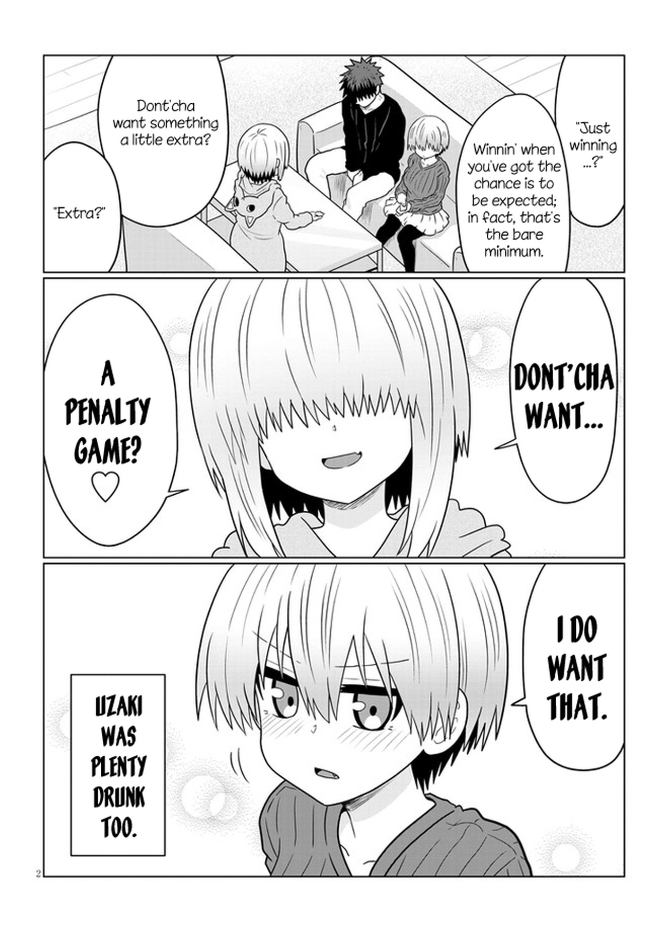 Uzaki-chan Wants to Hang Out! - Chapter 67 - Page 2