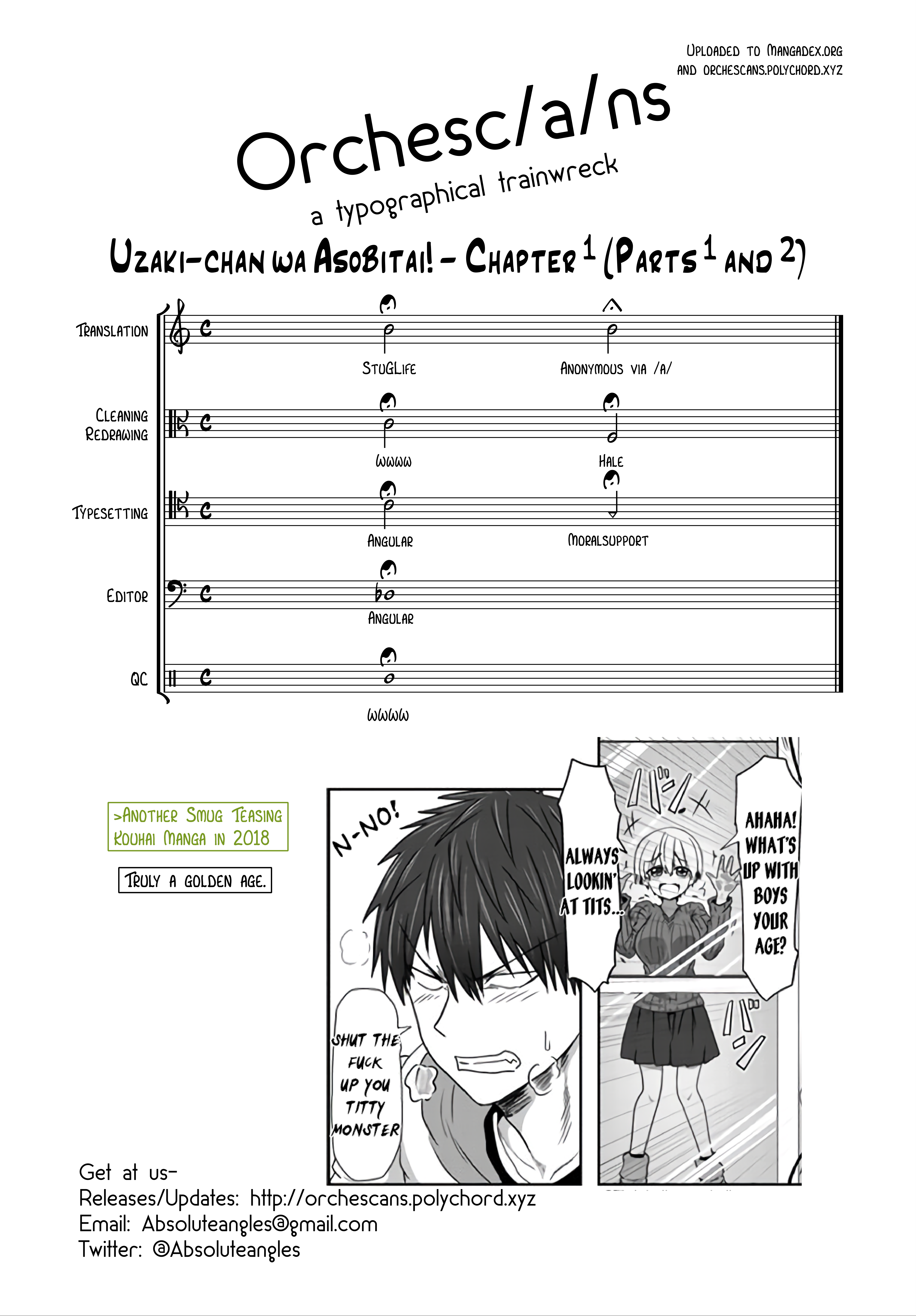 Uzaki-chan Wants to Hang Out! - Chapter 1.2 - Page 5