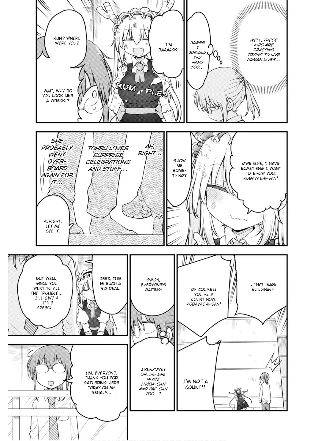 Miss Kobayashi's Dragon Maid - Chapter 162 - Page 13
