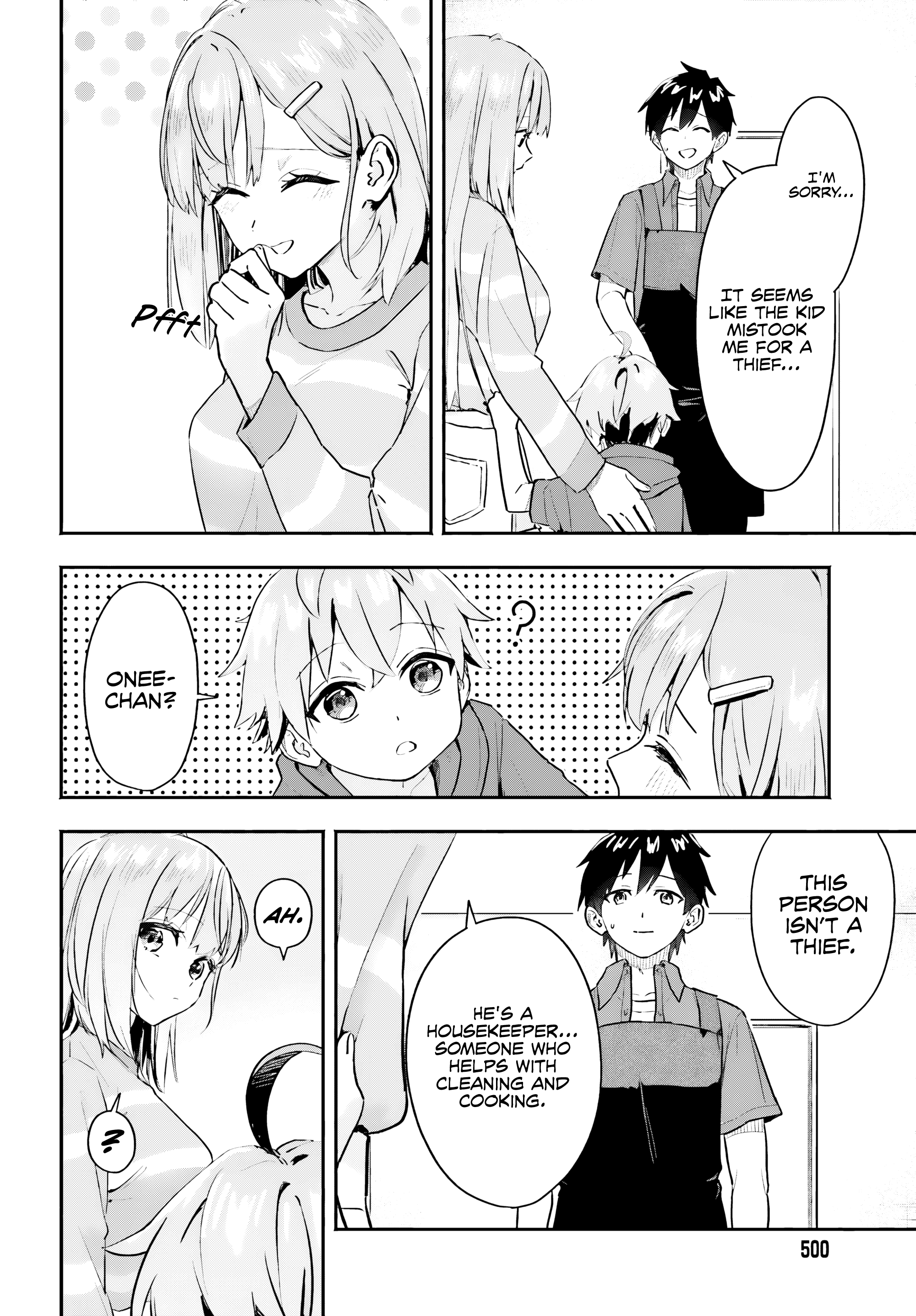 I Started Working a Housekeeping Job and Ended up Being Liked by the Family of the Most Beautiful Girl in School. - Chapter 2 - Page 9