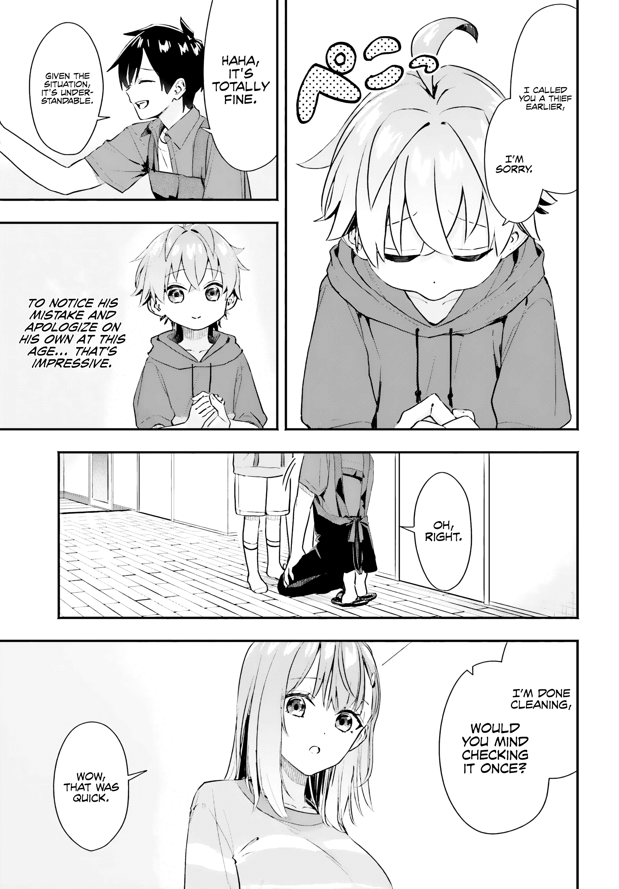 I Started Working a Housekeeping Job and Ended up Being Liked by the Family of the Most Beautiful Girl in School. - Chapter 2 - Page 12