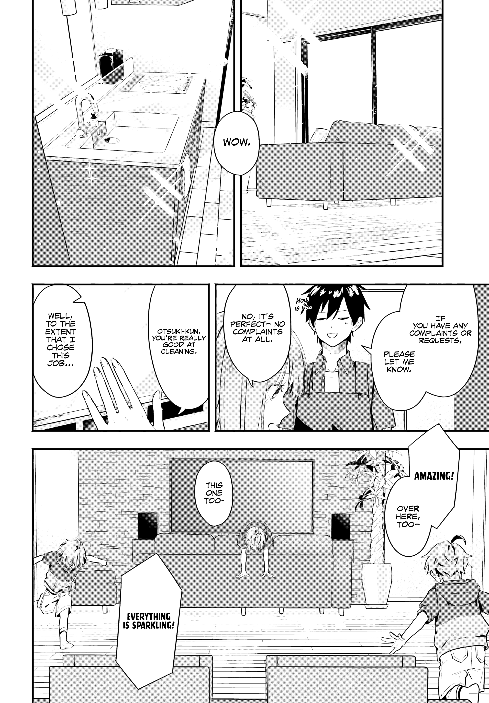 I Started Working a Housekeeping Job and Ended up Being Liked by the Family of the Most Beautiful Girl in School. - Chapter 2 - Page 13