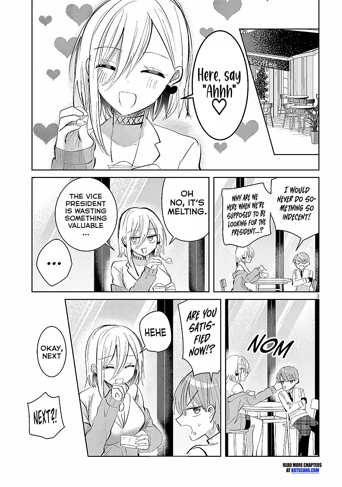 The President Who Can't Say No Wants to Do It Only for Tomoe-Kun - Chapter 11 - Page 4