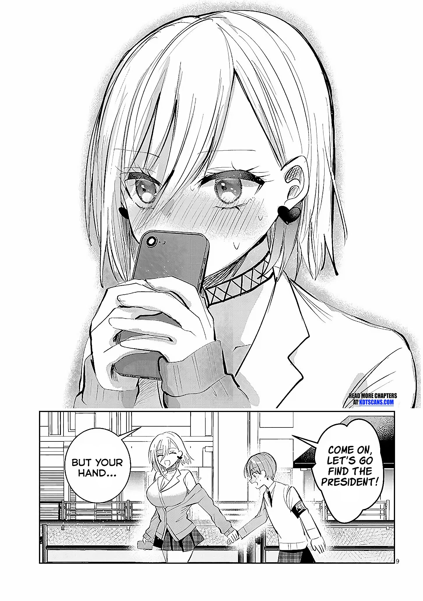 The President Who Can't Say No Wants to Do It Only for Tomoe-Kun - Chapter 11 - Page 10