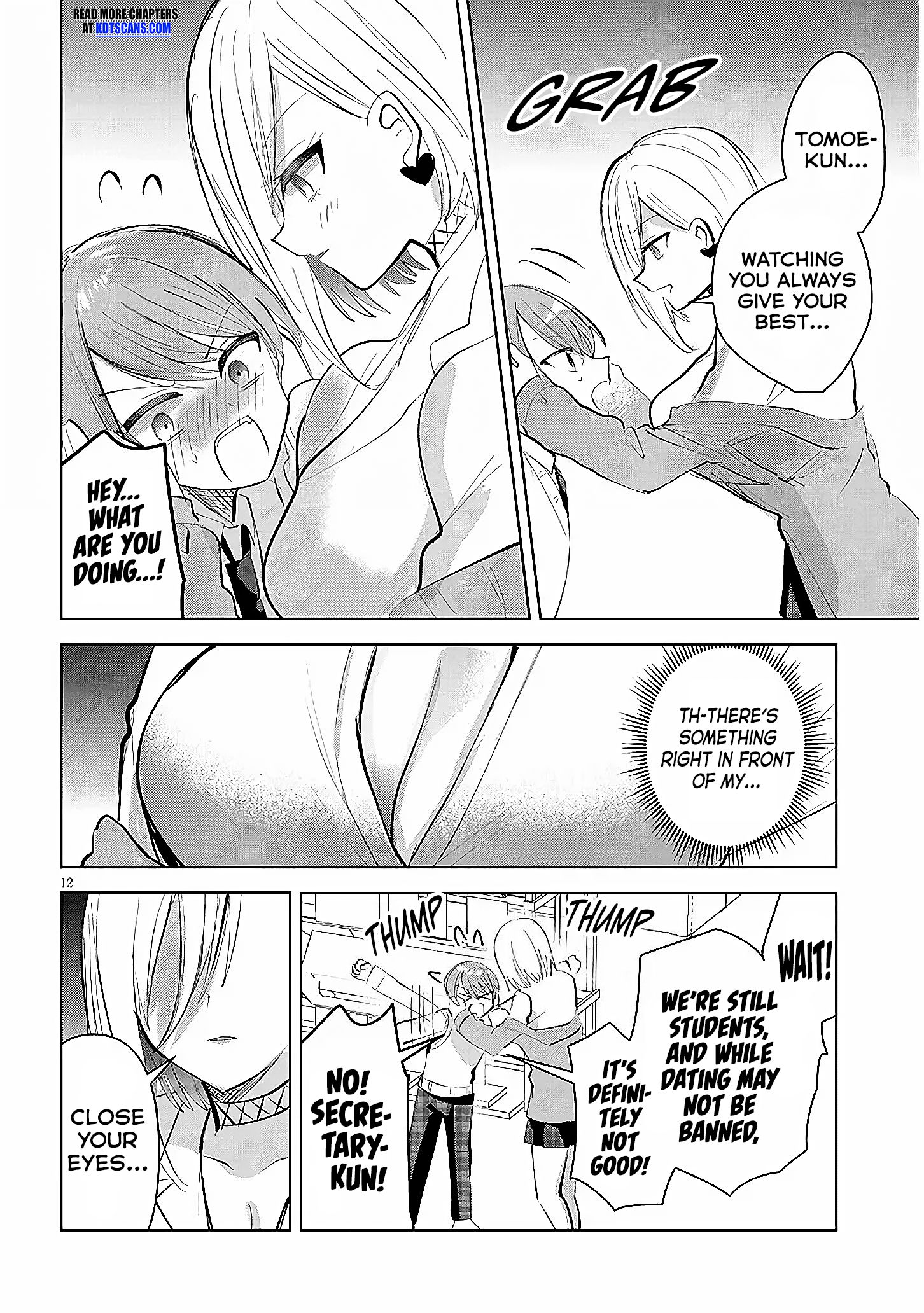 The President Who Can't Say No Wants to Do It Only for Tomoe-Kun - Chapter 11 - Page 13