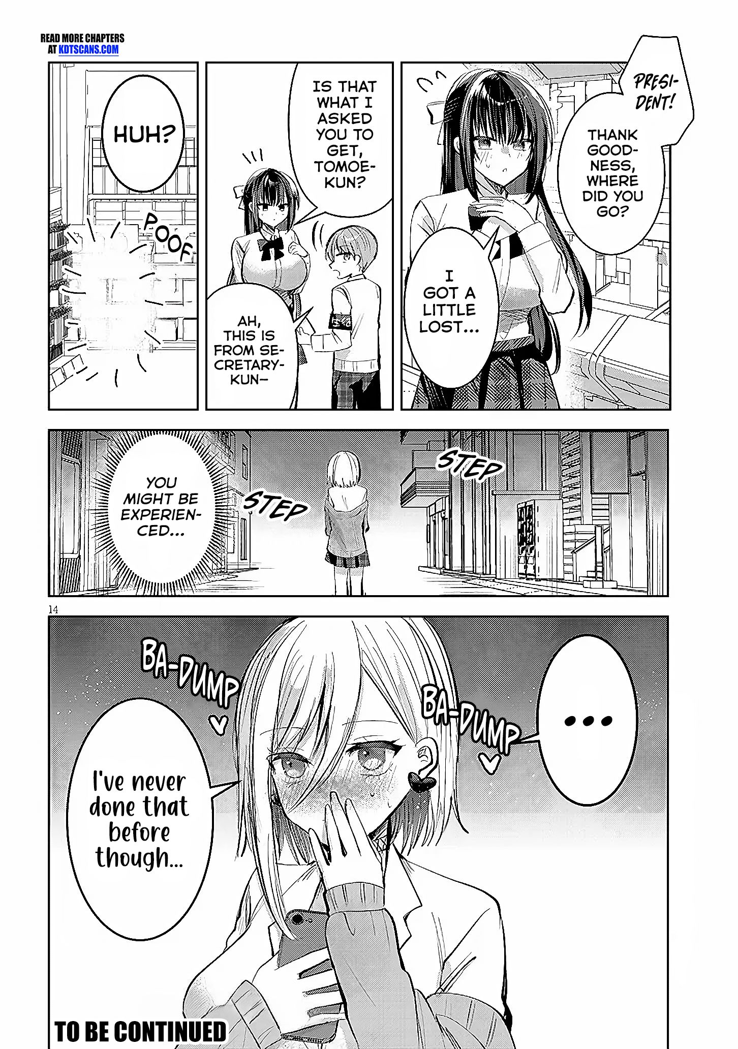 The President Who Can't Say No Wants to Do It Only for Tomoe-Kun - Chapter 11 - Page 15