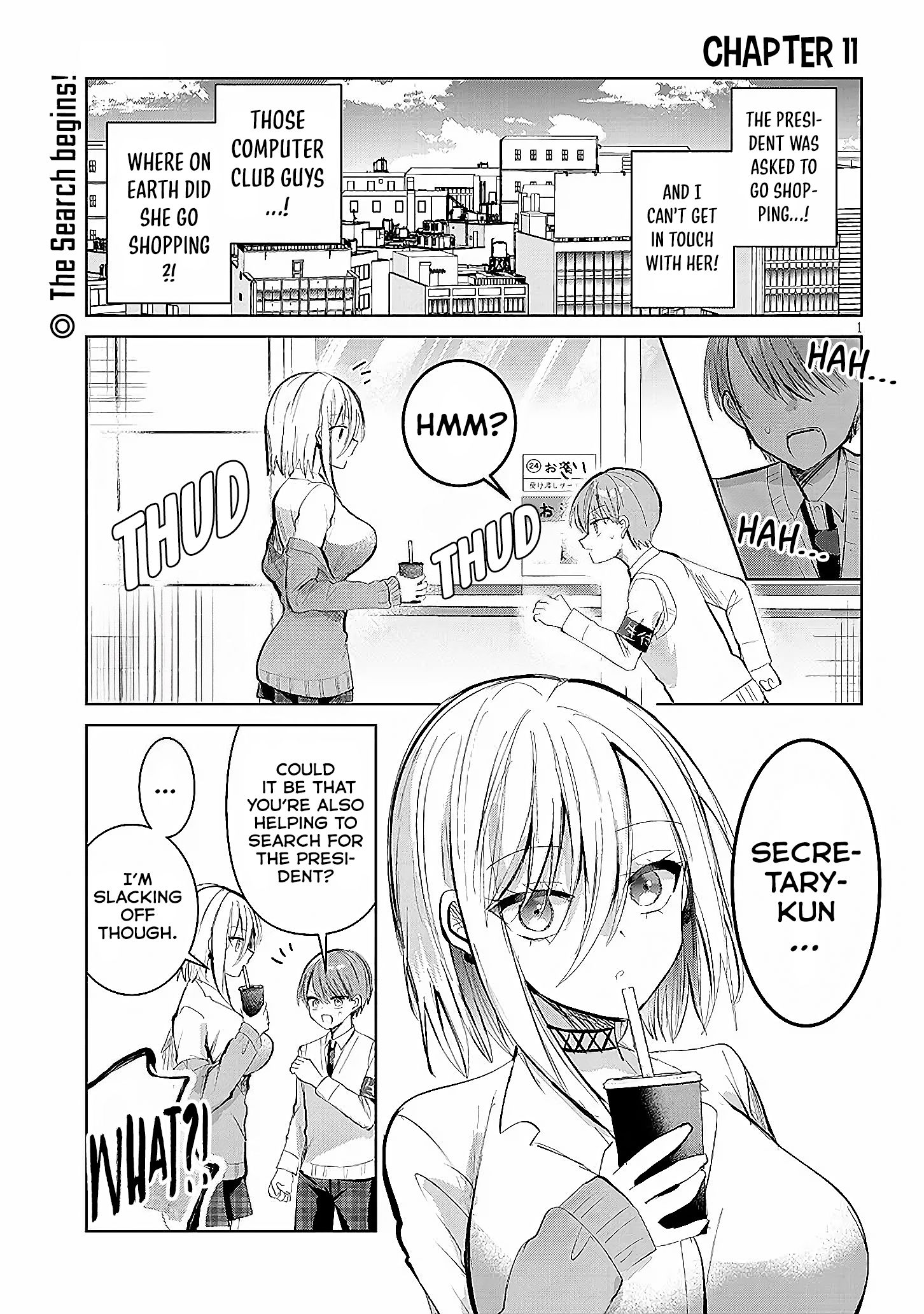 The President Who Can't Say No Wants to Do It Only for Tomoe-Kun - Chapter 11 - Page 2