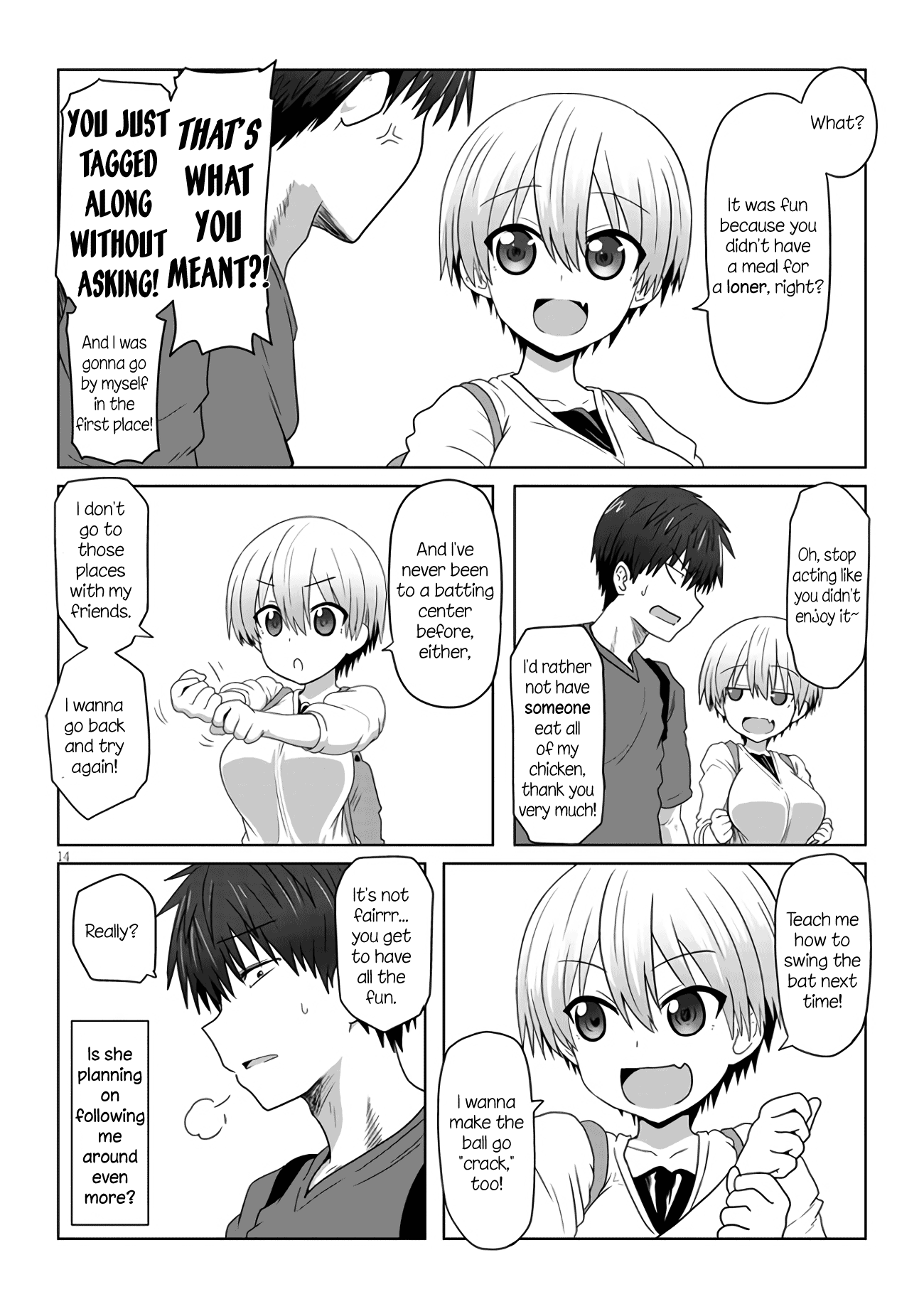 Uzaki-chan Wants to Hang Out! - Chapter 1.4 - Page 2