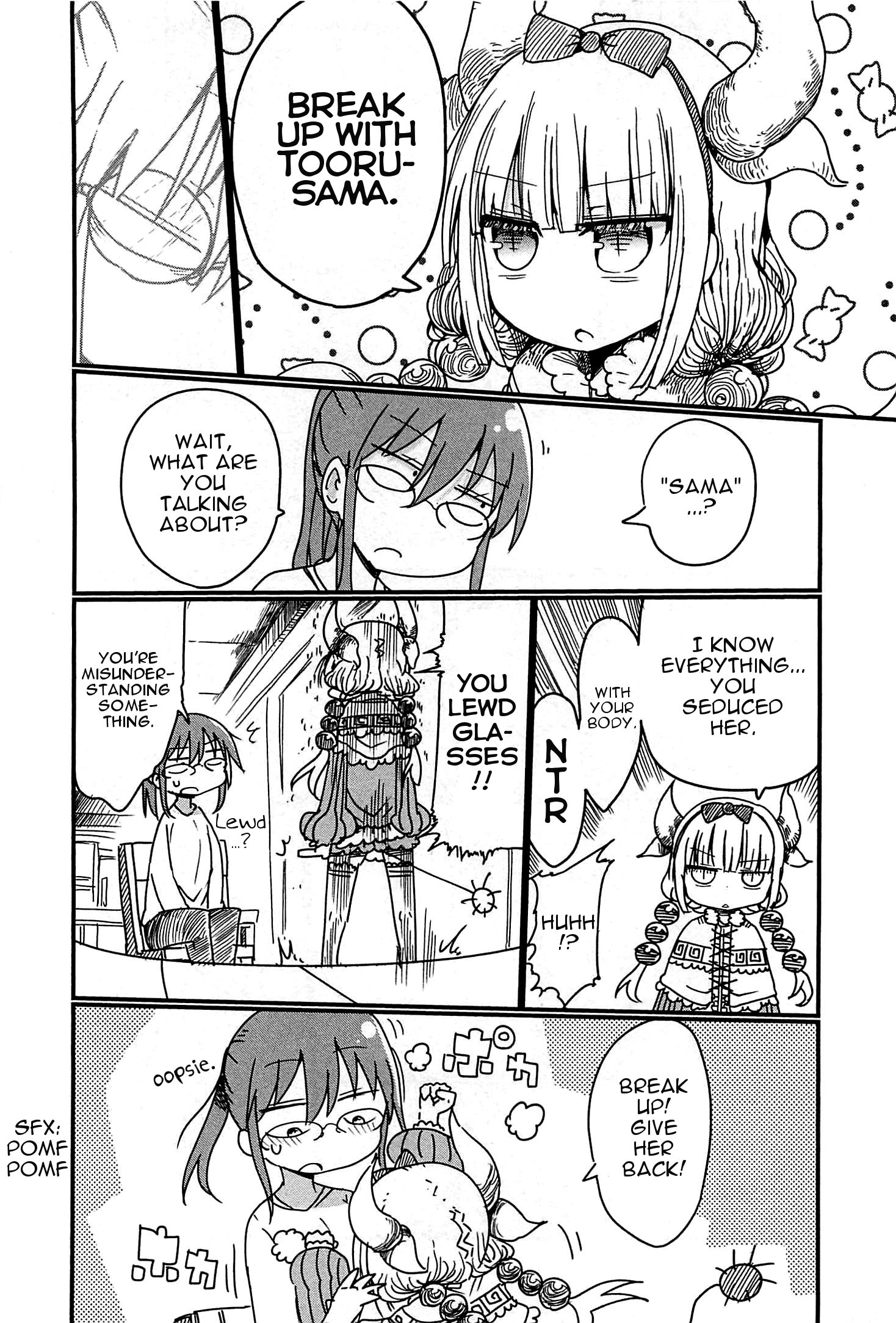 Miss Kobayashi's Dragon Maid - Chapter 6 - Page 4