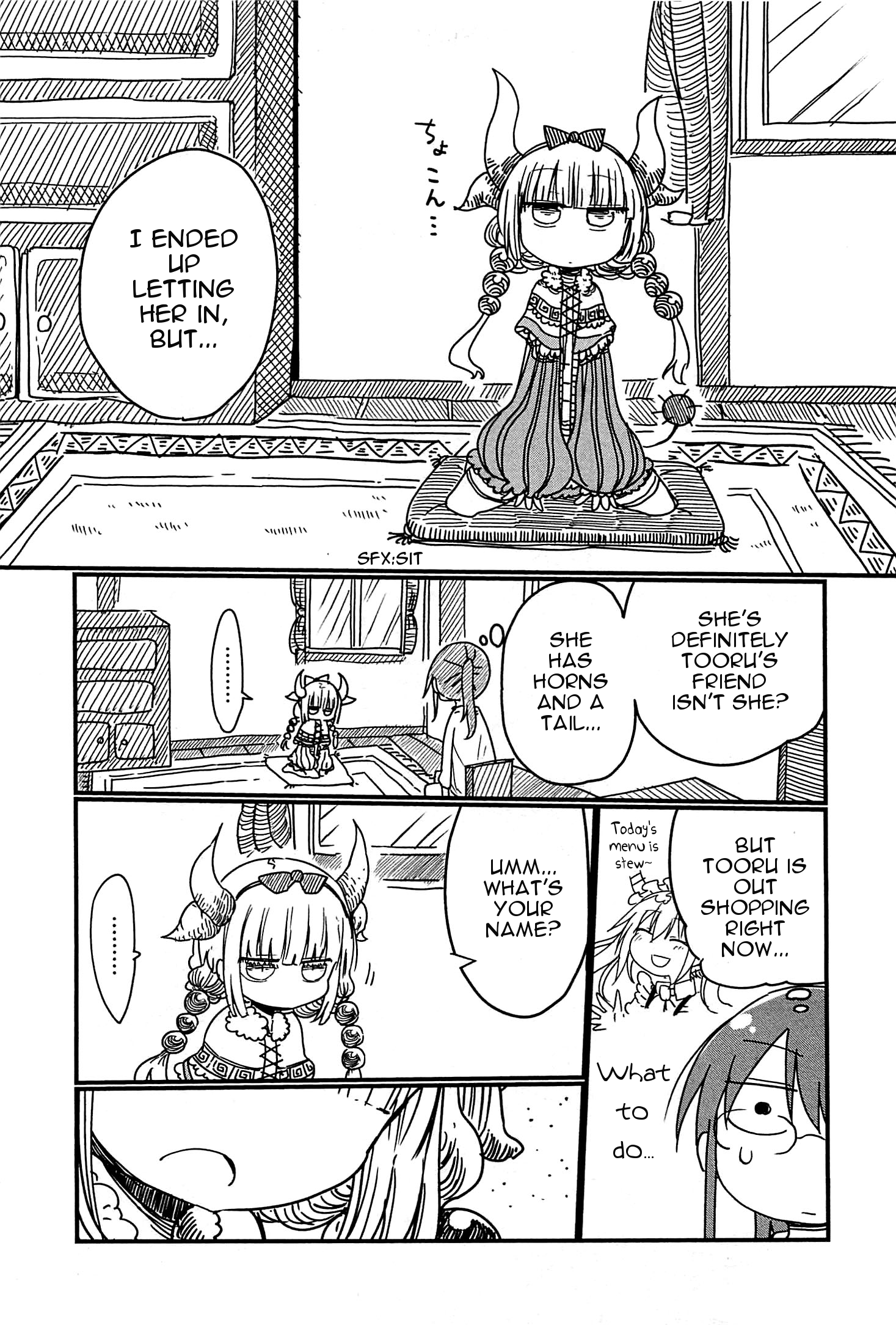 Miss Kobayashi's Dragon Maid - Chapter 6 - Page 3