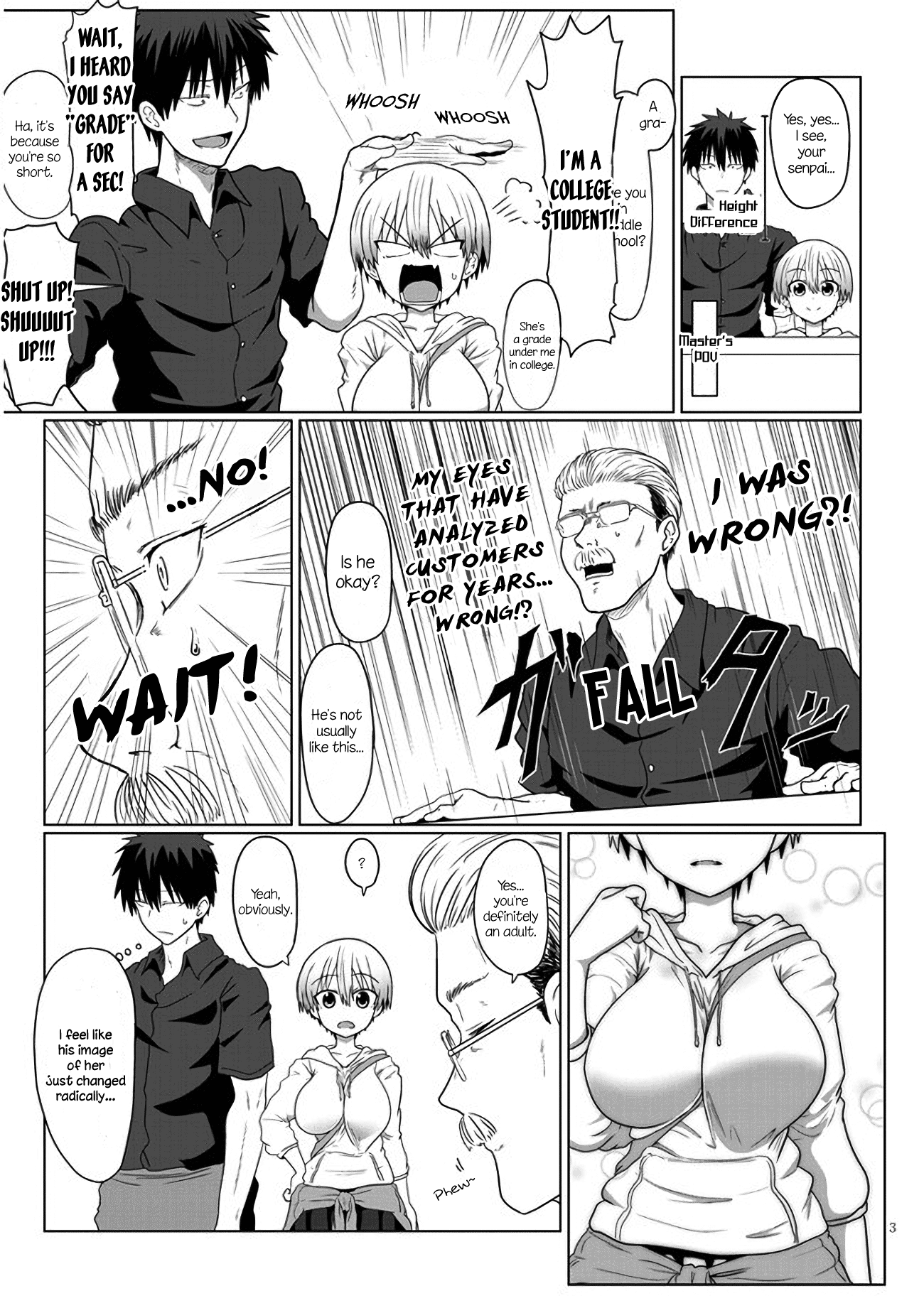 Uzaki-chan Wants to Hang Out! - Chapter 4 - Page 3