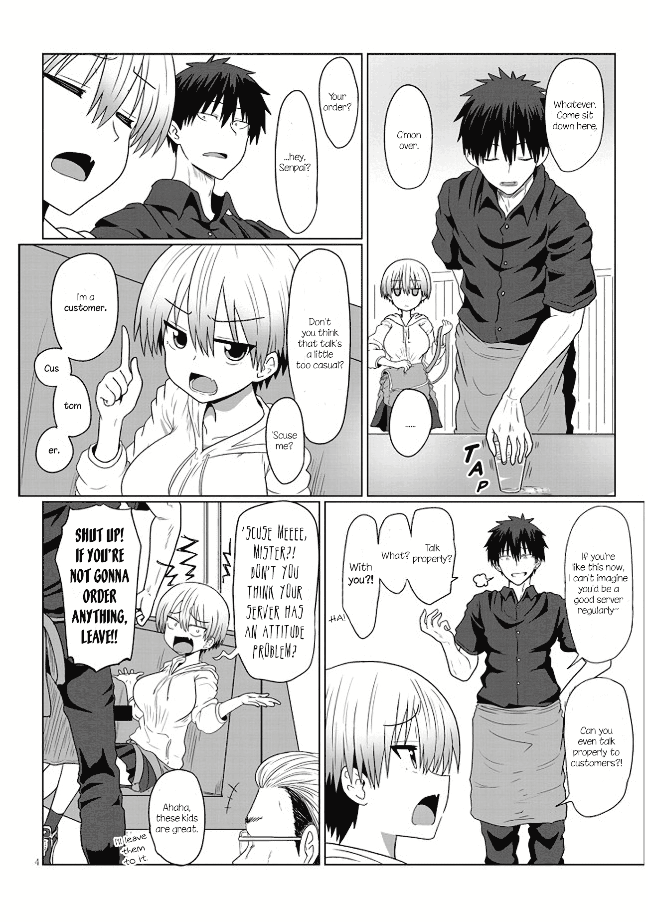Uzaki-chan Wants to Hang Out! - Chapter 4 - Page 4