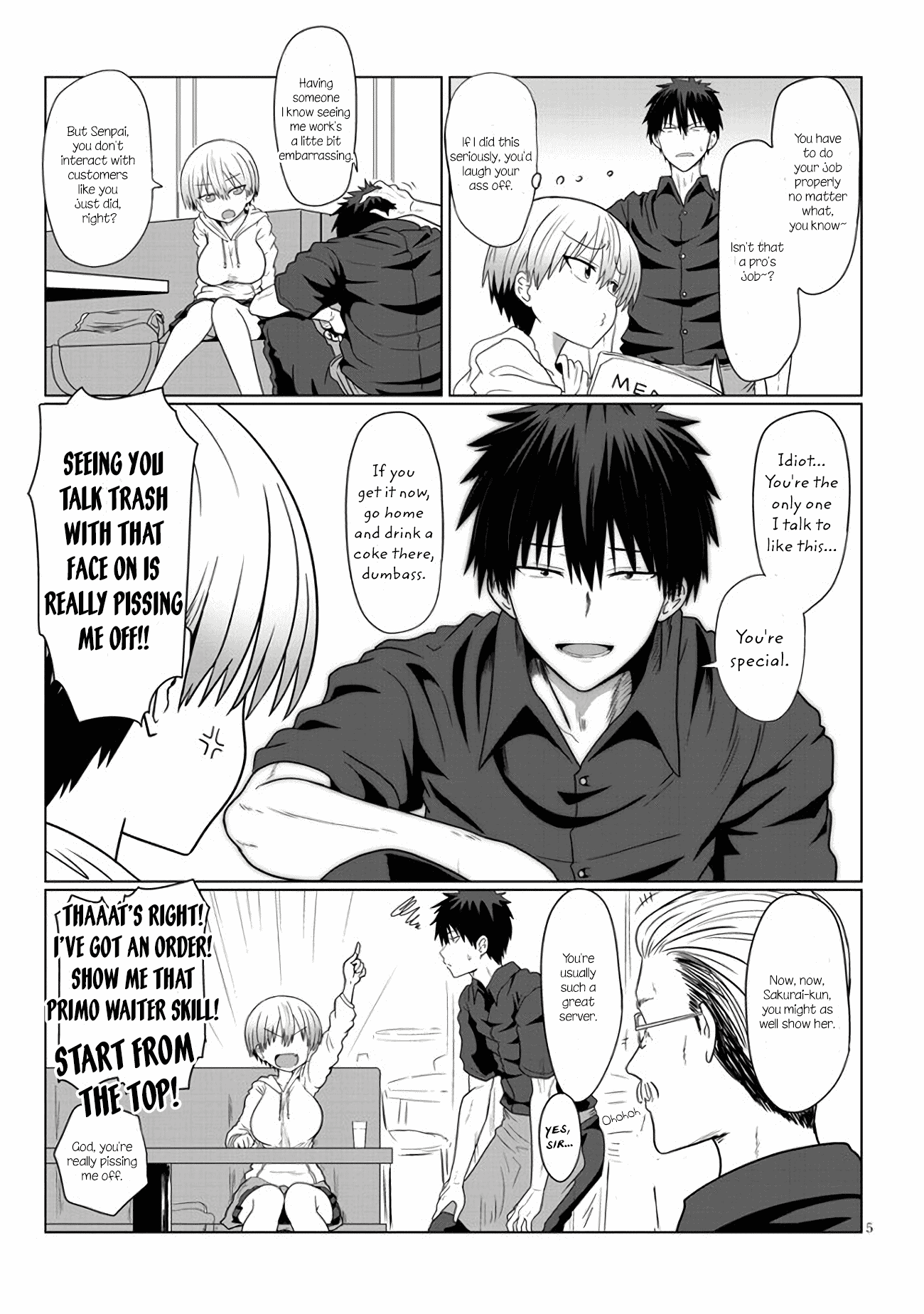 Uzaki-chan Wants to Hang Out! - Chapter 4 - Page 5