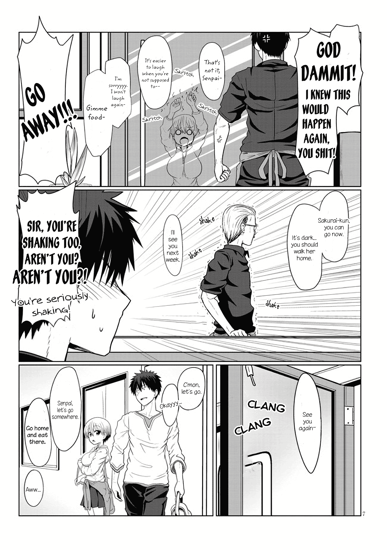 Uzaki-chan Wants to Hang Out! - Chapter 4 - Page 7