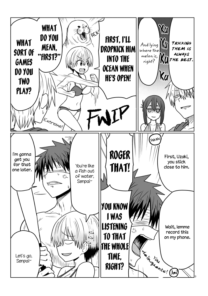 Uzaki-chan Wants to Hang Out! - Chapter 19 - Page 9