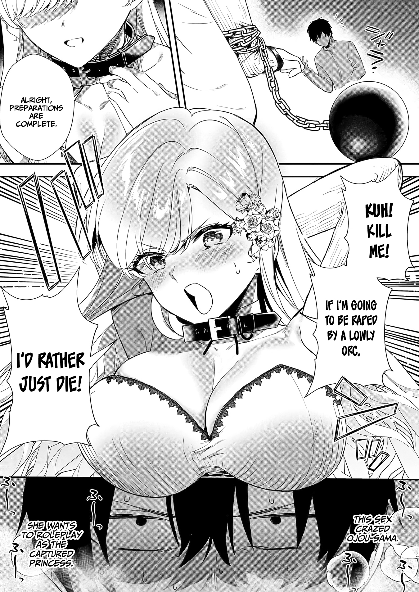 I May Be a Villainess, but Please Make Me Your Sex Slave! - Chapter 7 - Page 25