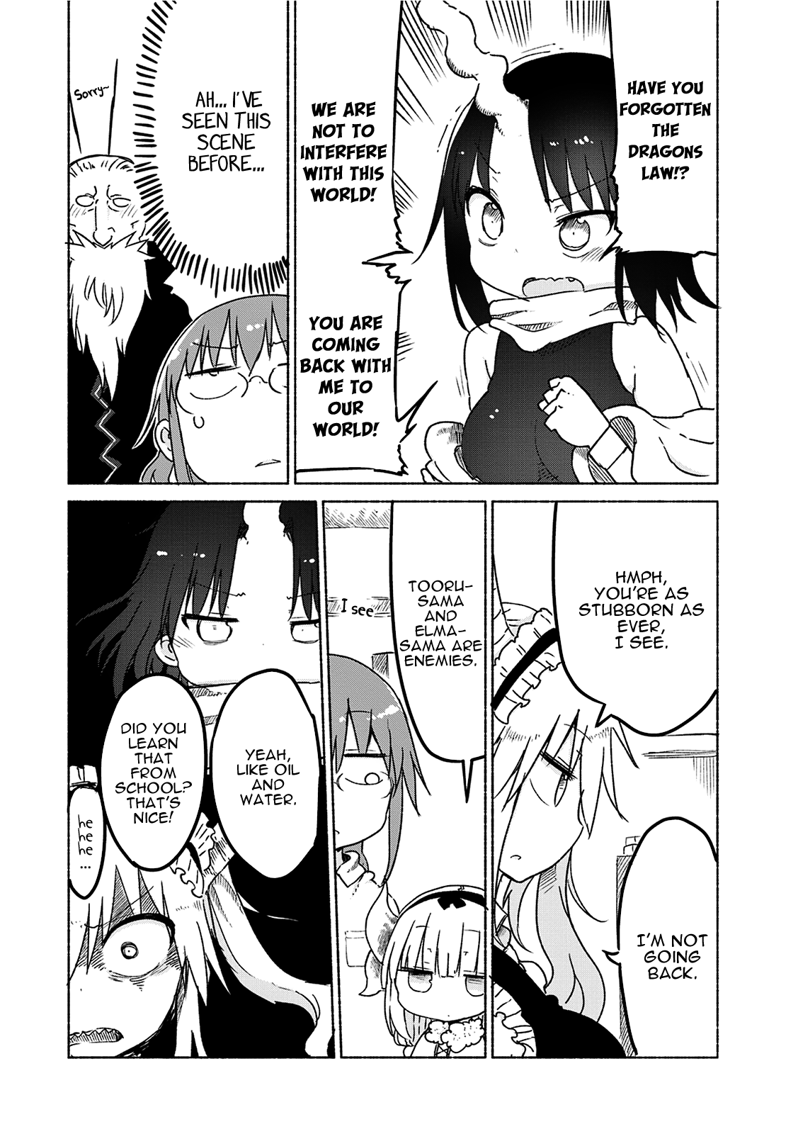 Miss Kobayashi's Dragon Maid - Chapter 24 - Page 4