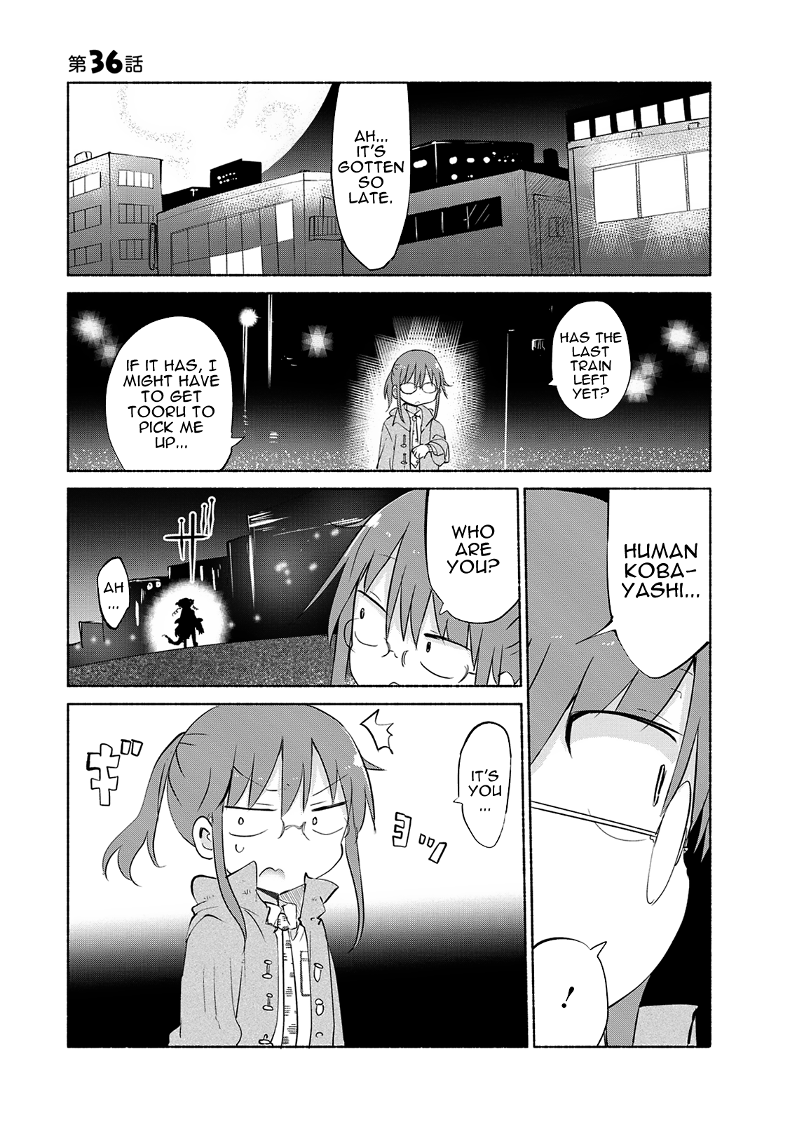 Miss Kobayashi's Dragon Maid - Chapter 36 - Page 1
