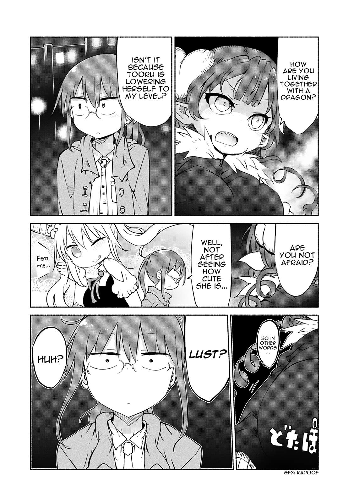 Miss Kobayashi's Dragon Maid - Chapter 36 - Page 3