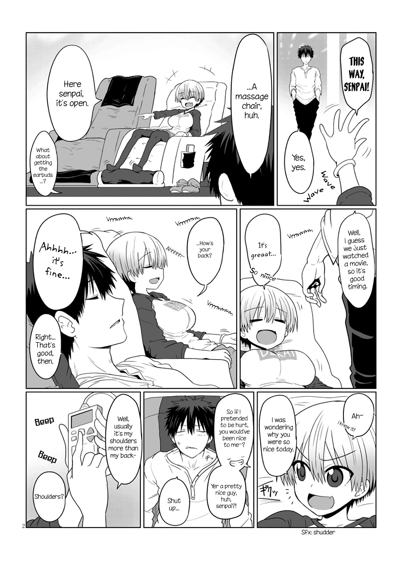 Uzaki-chan Wants to Hang Out! - Chapter 3.1 - Page 2