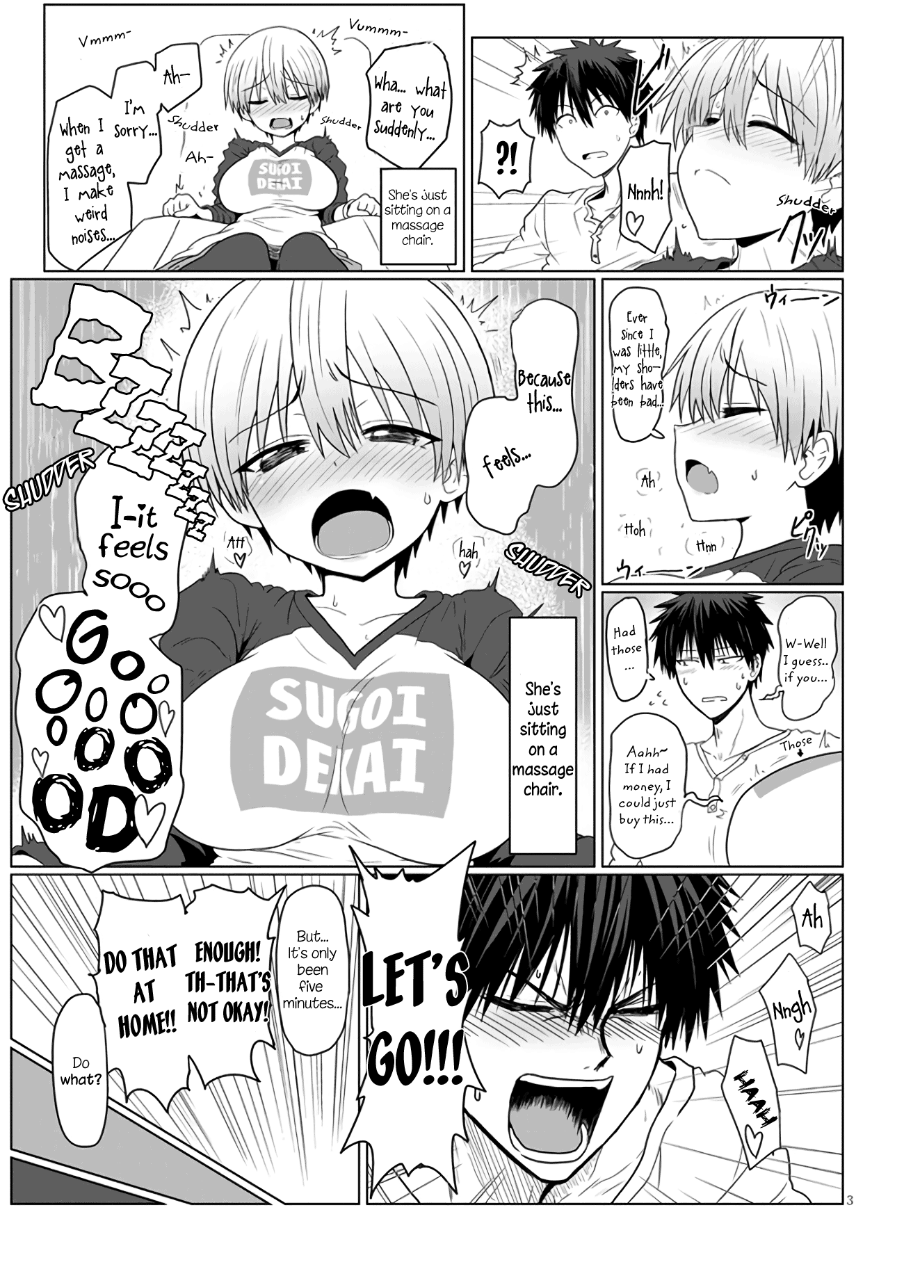 Uzaki-chan Wants to Hang Out! - Chapter 3.1 - Page 3