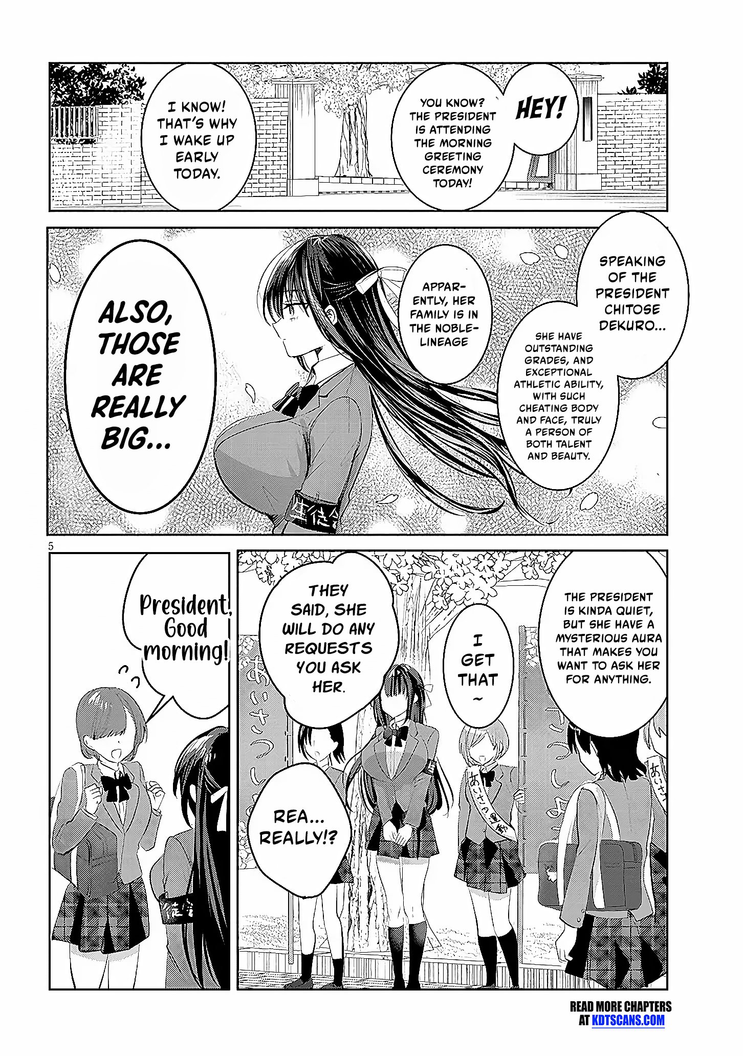The President Who Can't Say No Wants to Do It Only for Tomoe-Kun - Chapter 1 - Page 6