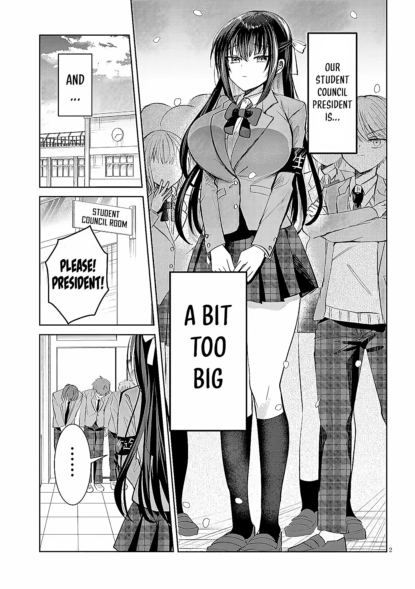 The President Who Can't Say No Wants to Do It Only for Tomoe-Kun - Chapter 1 - Page 3