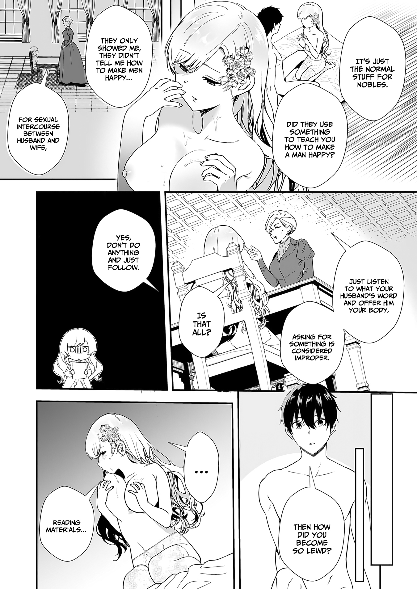 I May Be a Villainess, but Please Make Me Your Sex Slave! - Chapter 4 - Page 4