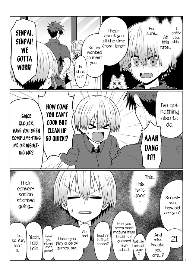 Uzaki-chan Wants to Hang Out! - Chapter 54 - Page 11