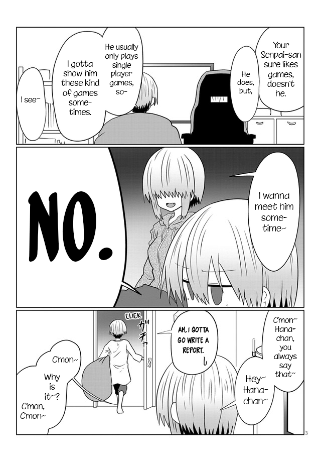Uzaki-chan Wants to Hang Out! - Chapter 54 - Page 3