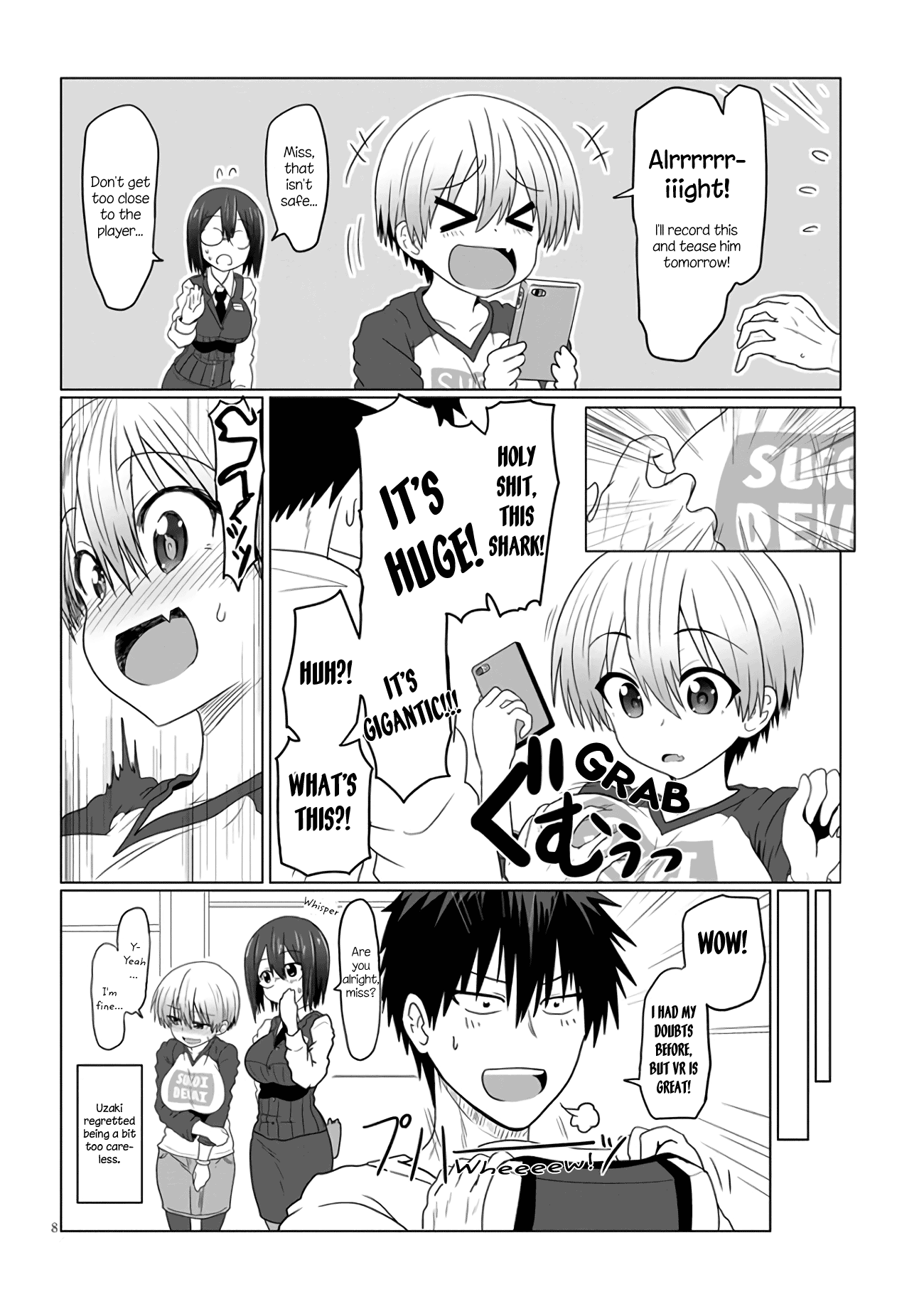 Uzaki-chan Wants to Hang Out! - Chapter 3.2 - Page 4