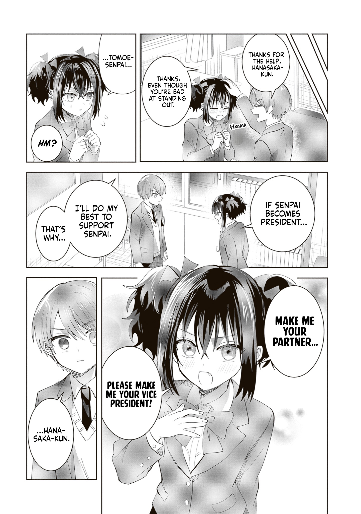 The President Who Can't Say No Wants to Do It Only for Tomoe-Kun - Chapter 43 - Page 8