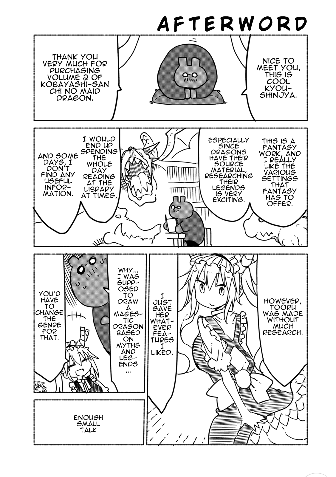 Miss Kobayashi's Dragon Maid - Chapter 20 - Page 15