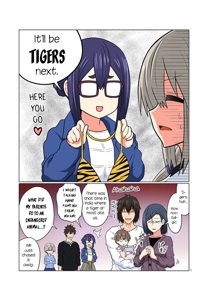 Uzaki-chan Wants to Hang Out! - Chapter 77.1 - Page 3