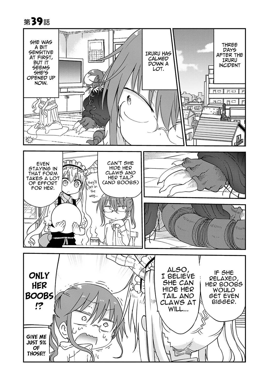 Miss Kobayashi's Dragon Maid - Chapter 39 - Page 1
