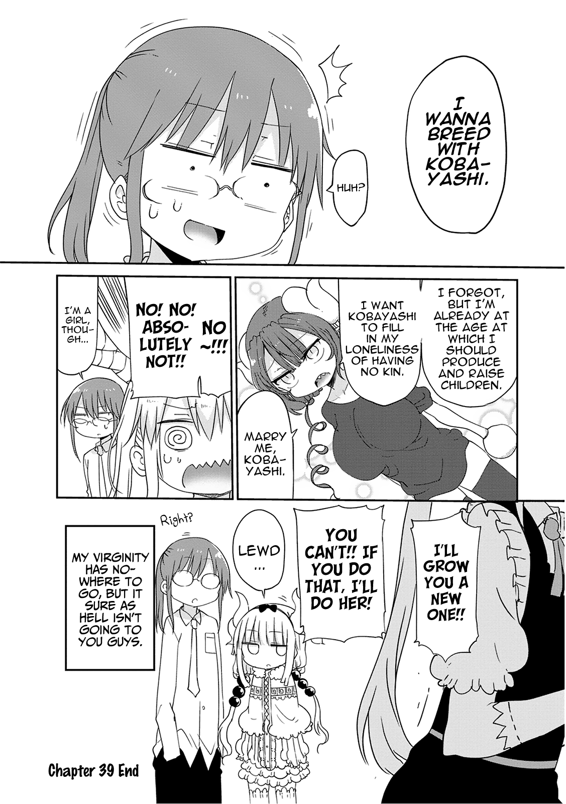 Miss Kobayashi's Dragon Maid - Chapter 39 - Page 12