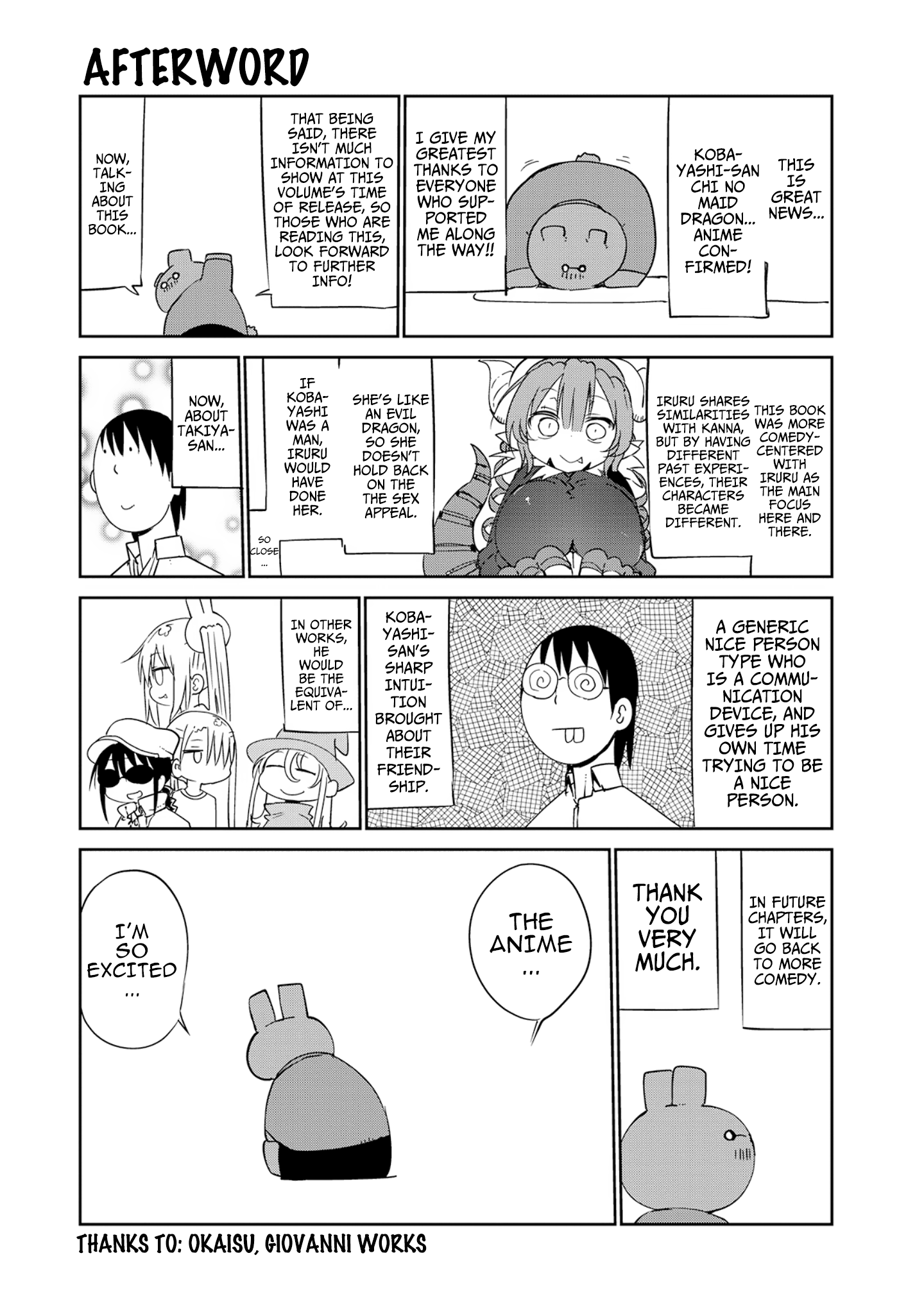 Miss Kobayashi's Dragon Maid - Chapter 39 - Page 15