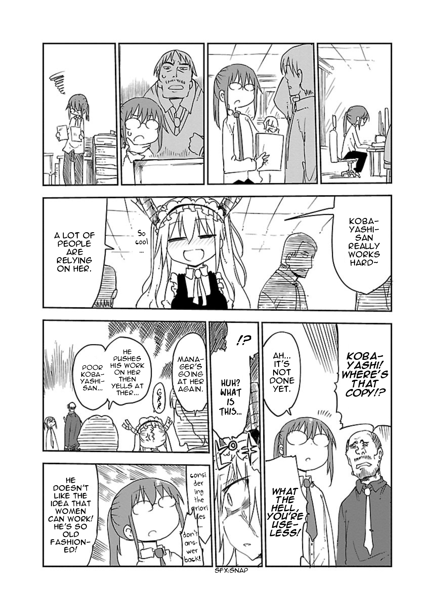Miss Kobayashi's Dragon Maid - Chapter 14 - Page 6