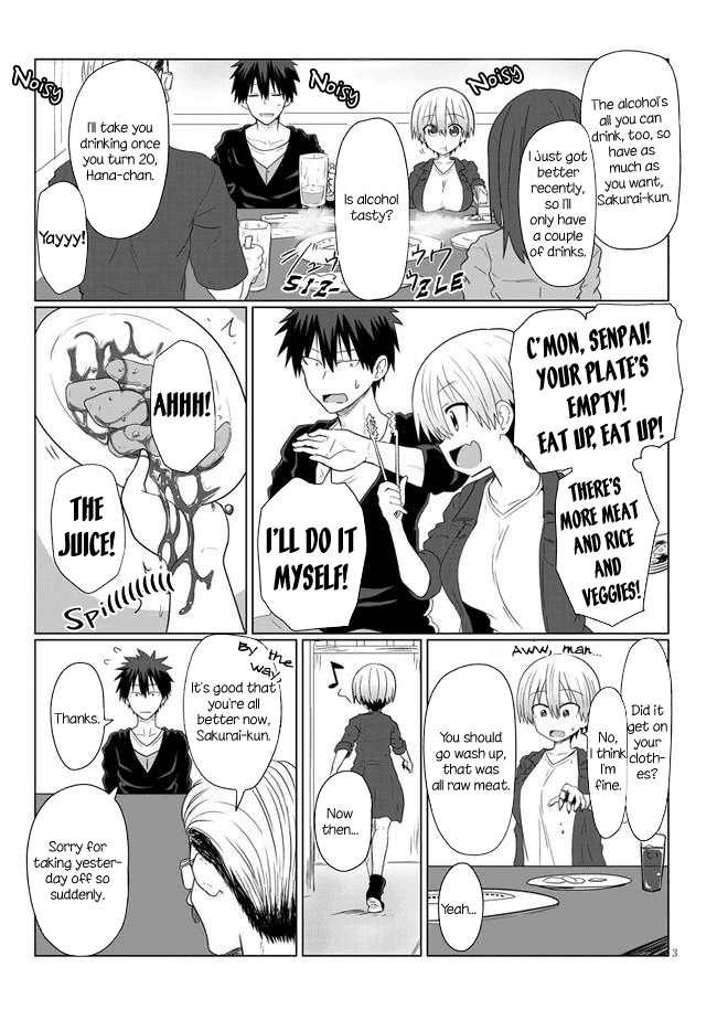 Uzaki-chan Wants to Hang Out! - Chapter 9 - Page 3