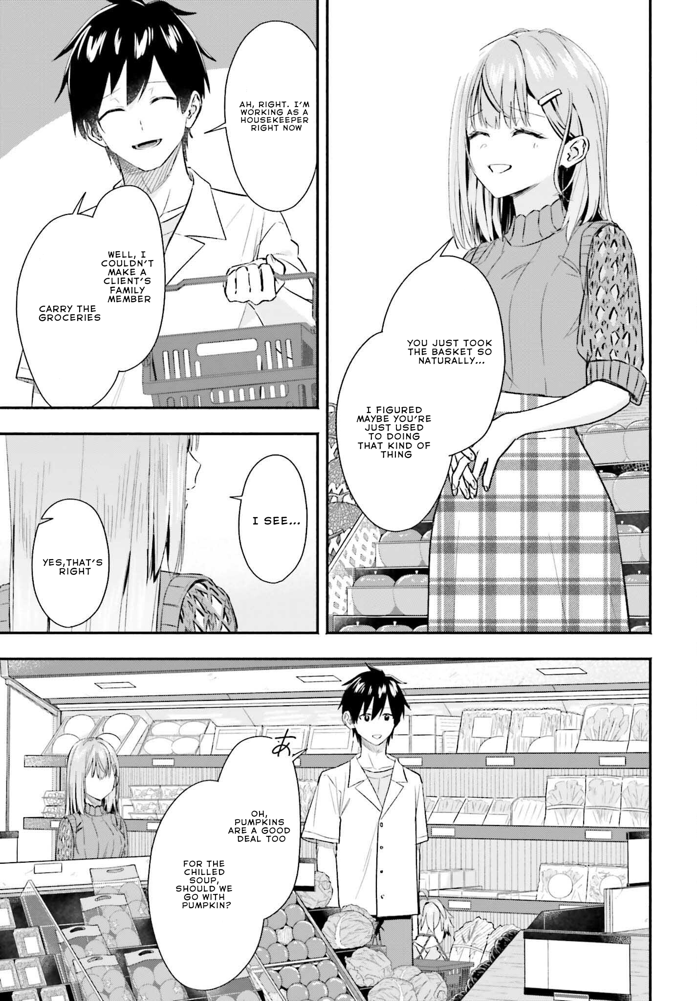 I Started Working a Housekeeping Job and Ended up Being Liked by the Family of the Most Beautiful Girl in School. - Chapter 5.1 - Page 7