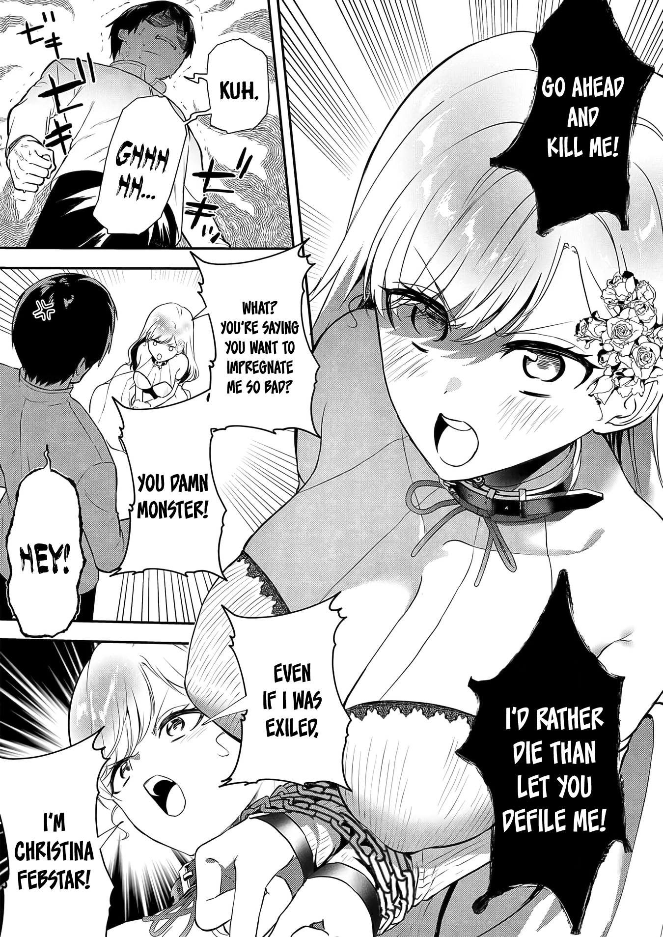 I May Be a Villainess, but Please Make Me Your Sex Slave! - Chapter 8 - Page 3