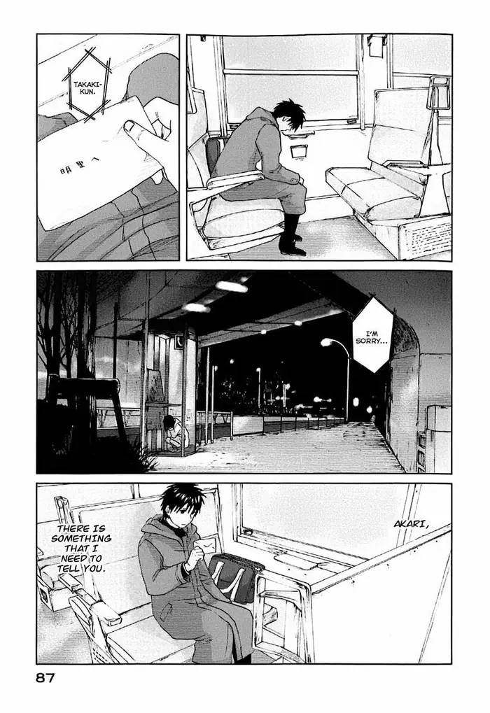 5 Centimeters per Second - Chapter 2 - Page 21